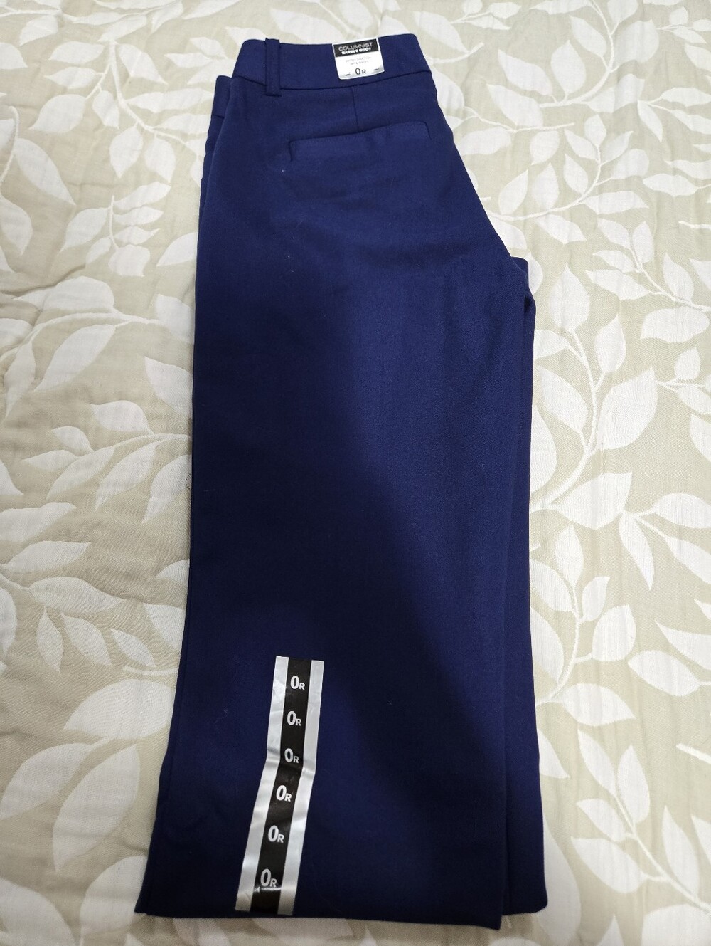 Women's Navy Dress Express Columist Pants